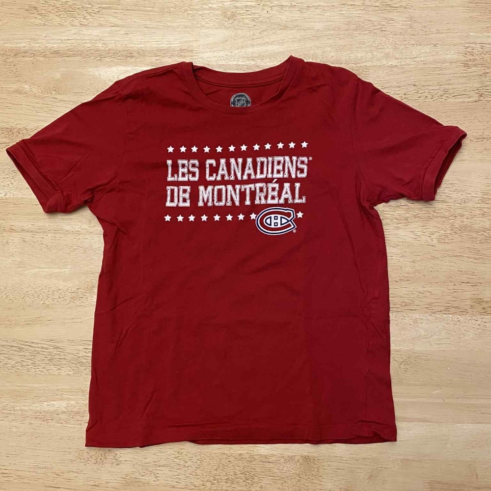 Canadiens Montreal T Shirt 14 - 16 ans